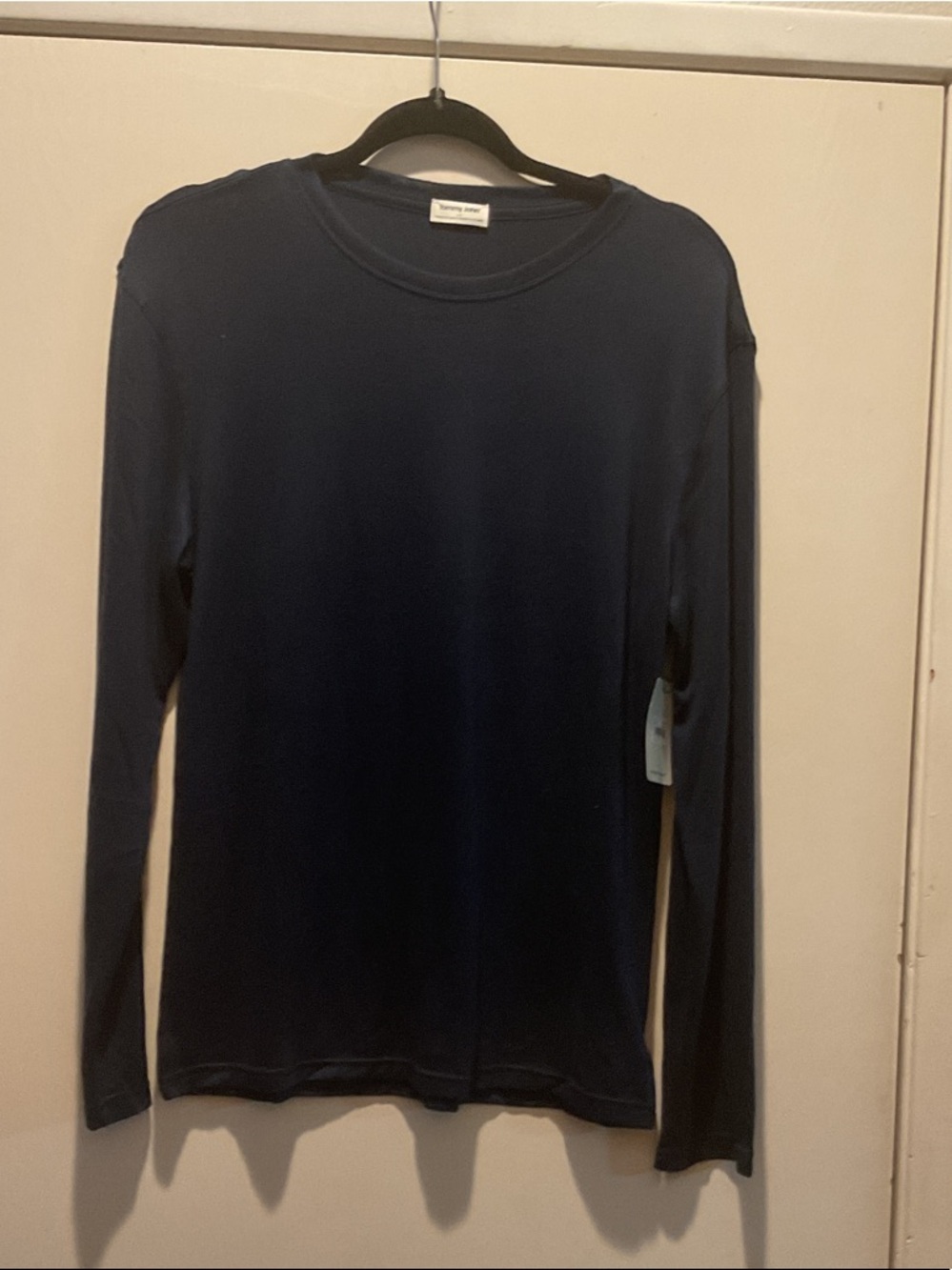 Tommy John Long Sleeve Crewneck Shirt - Navy Blue
